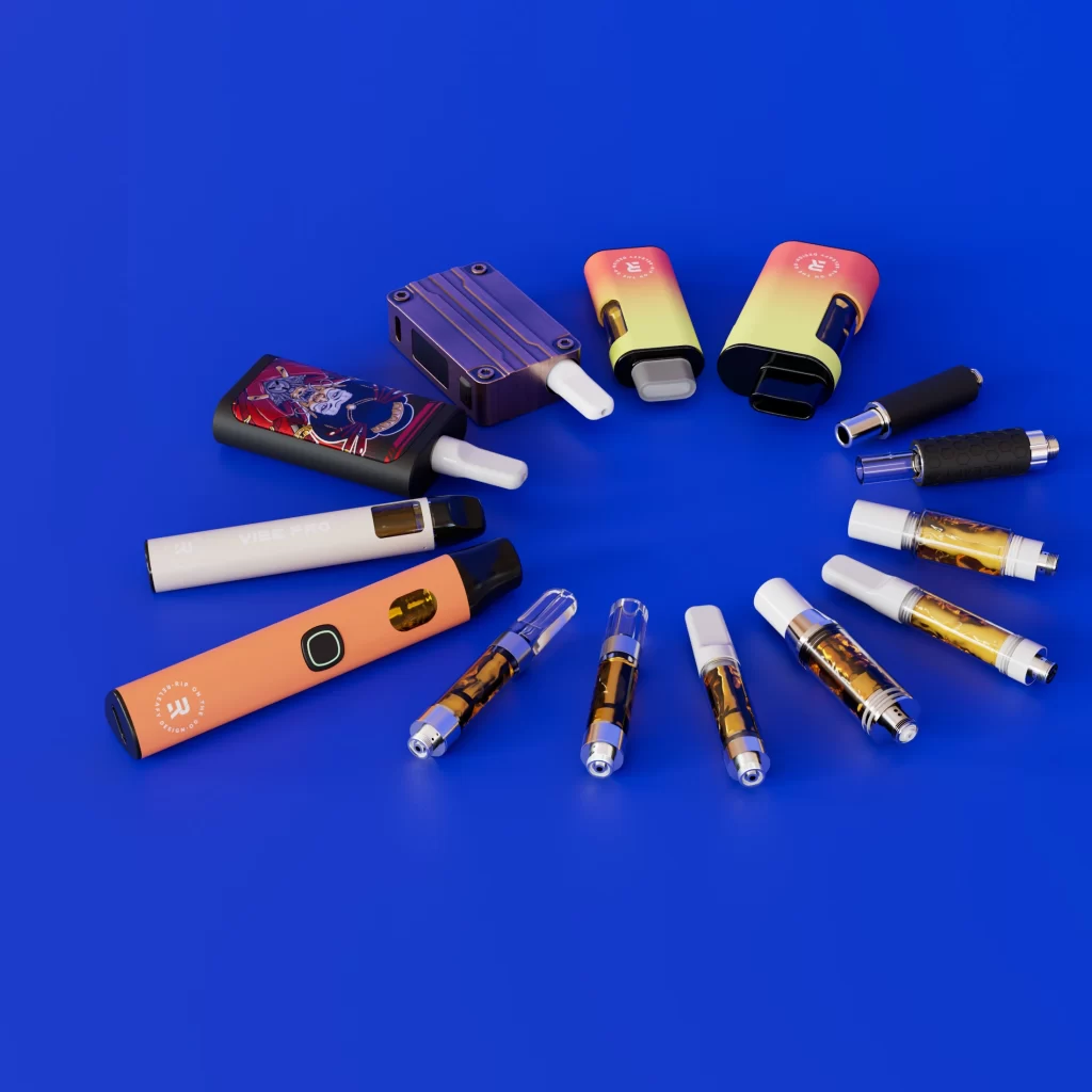 RELEAFY THC Disposable vapes group