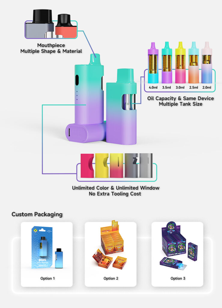 RELEAFY Disposable Vape Customization Solution