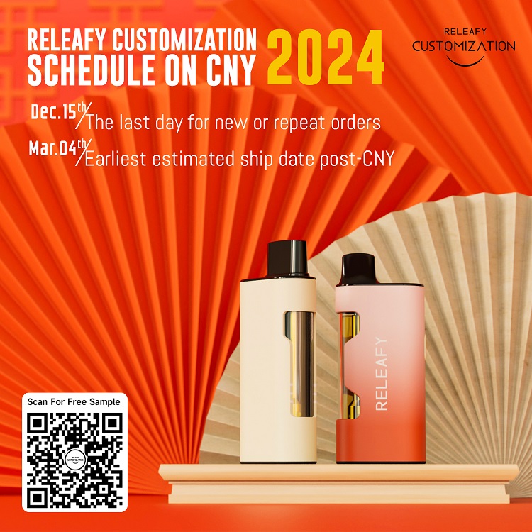 RELEAFY Schedule on CNY